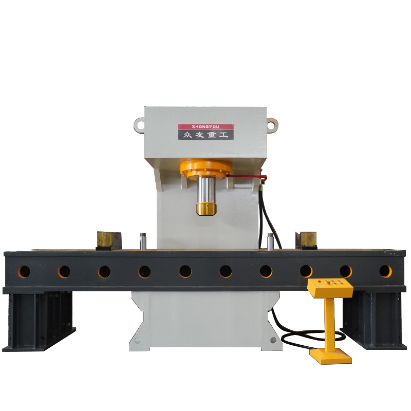 400噸單臂液壓機(jī) 400T鋼管校直校正C型壓力機(jī)