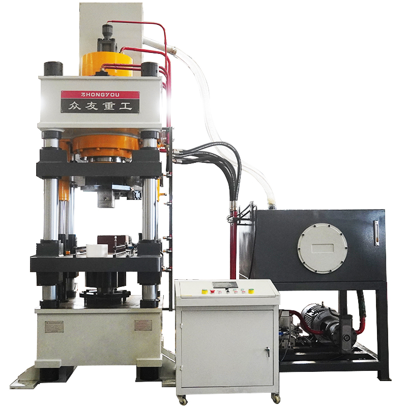 315噸鹽磚機 畜牧牛羊舔磚成型液壓機 四梁四柱油壓機